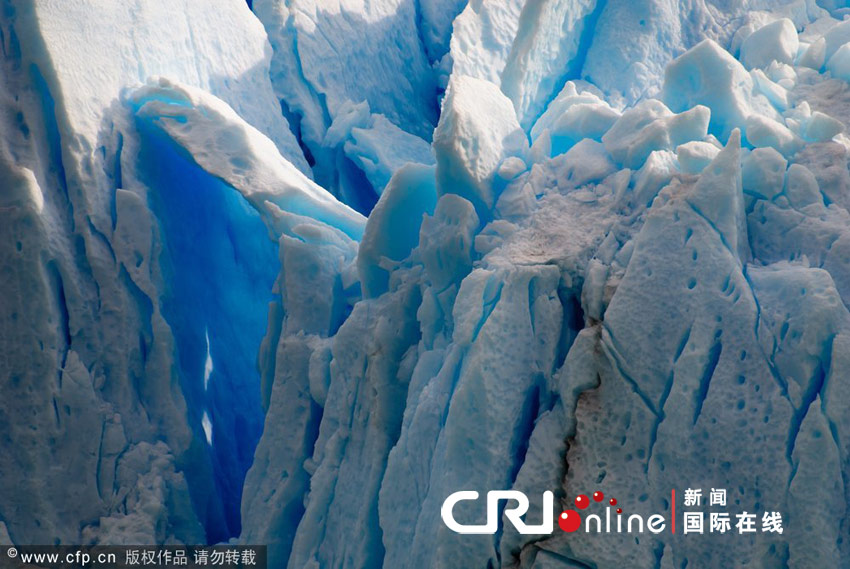 阿根廷蓝色琉璃冰山