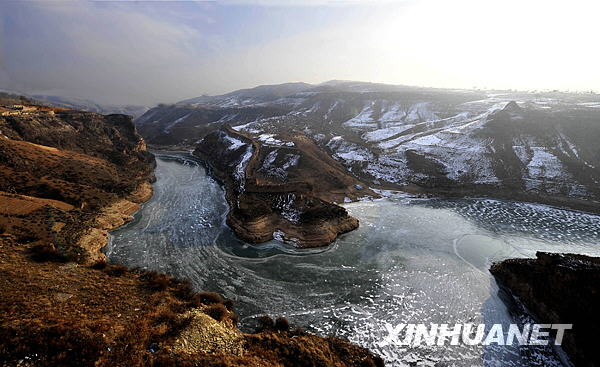 黄河老牛湾冬日美景